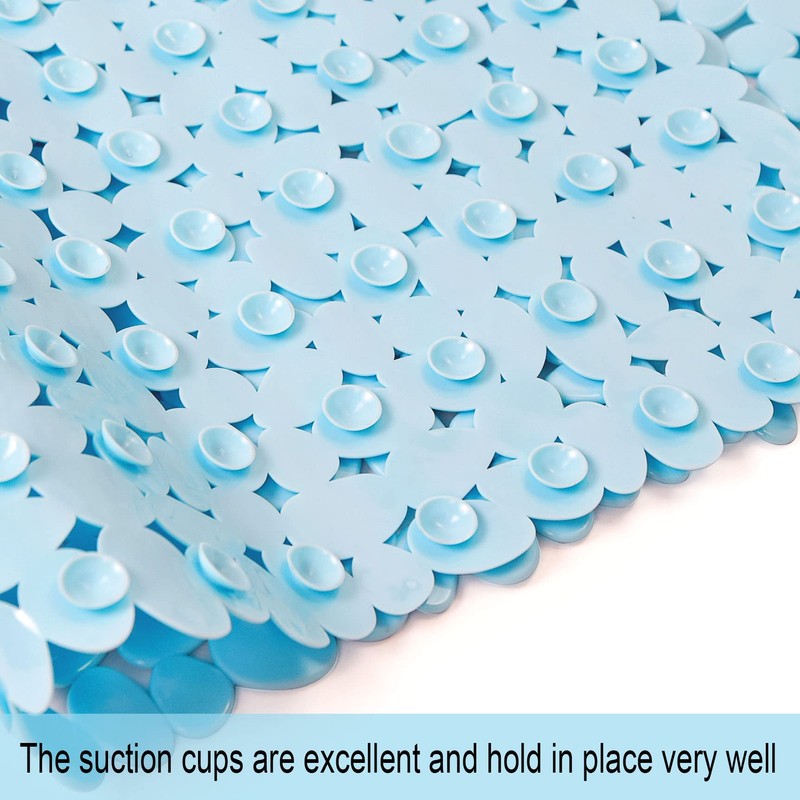 SONGZIMING Bathtub Mat Non Slip Pebble Bath Shower Mat with