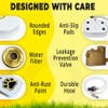 TrioGato Outdoor Dog Pet Water Sprinkler Easy Activated Dog Water