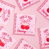50Pcs Pink Bow Cherry Napkins Cherry Party Decorations She's The
