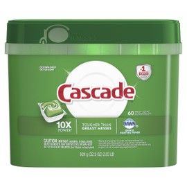 Cascade ActionPacs Fresh Scent Dishwasher Detergent 60 Count