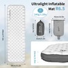 Naturehike Inflatable Sleeping Pad 6.5R Value Ultralight Camping Mattress, Durable