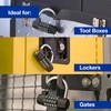 Brinks 2-7/8in Small U-Bar Resettable Combination Padlock