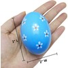 Wooden Easter Eggs, Pack of 9 Percussion Musical Egg Shakers,