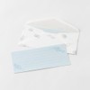 Midori 89576006 Single Pencil Notebook with Envelope, Flower Colored Washi,