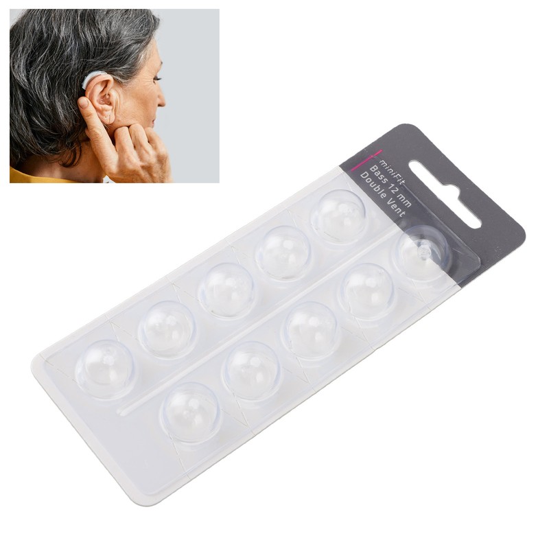 10pcs Double Vent Bass Dome Accessory Single Layer Double Vent