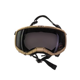 K9 Dog Goggles Tactical Protection Police Exceed Military Standards, Large (Army Brown)