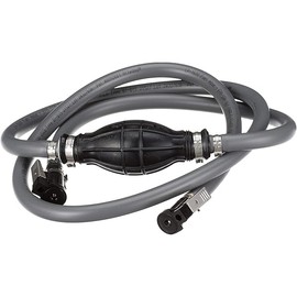 Attwood 93806ELP7 Fuel Line Kit — for Johnson and Evinrude Engines, 6 Feet Long, 3/8-In. Diameter, with Hose Fittings