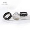 Two Rings His Hers Wedding Ring Sets Couples Matching Rings
