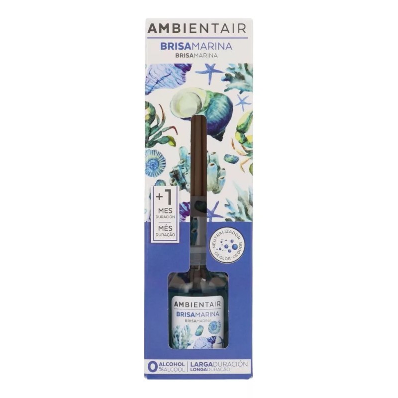Ambientair 2 Difusores Aromaticos Varillas Brisa Marina 30ml Ambientair
