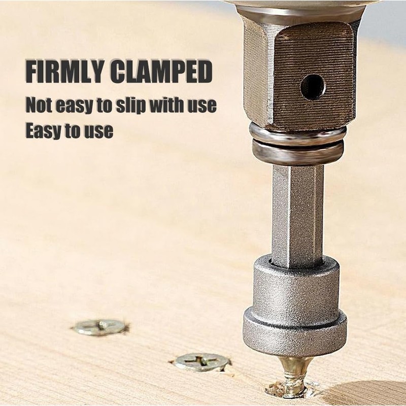 Drywall Screw Depth Setter, Drywall Screwdriver Bits, 10Pcs 50mm PH2