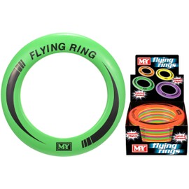 M.Y TY0415 Flying Rings 4 Assorted Colours, Multicolour