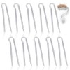 10pcs Hearing Aid Tubes, 3.6 x 2mm Soft Flexible PVC