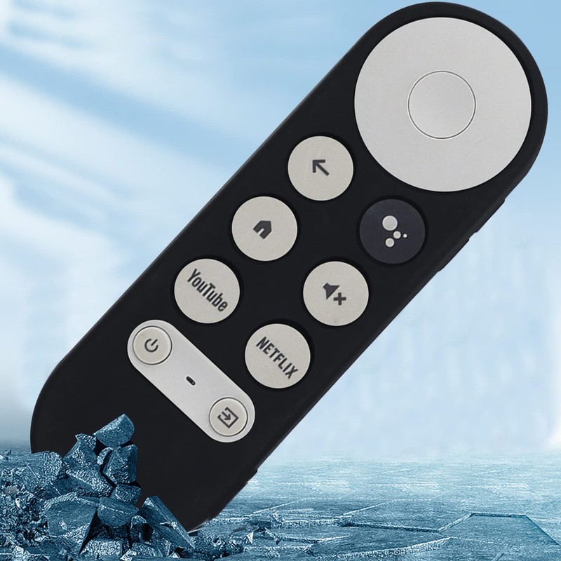 ZEVGOV Silicone Case for Google TV 2020 Voice Remote, Protective