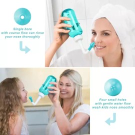 Maoever Sinus Nasal Irrigation Cleaner Rinse Kit Neti Pot Bottle YT-300