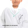 Children Laboratory Coats Turn Down Collar Adjustable Realistic Role Play