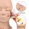 LASHVIEW Lash Mannequin Head , with 4 Pairs Replaced Eyelids