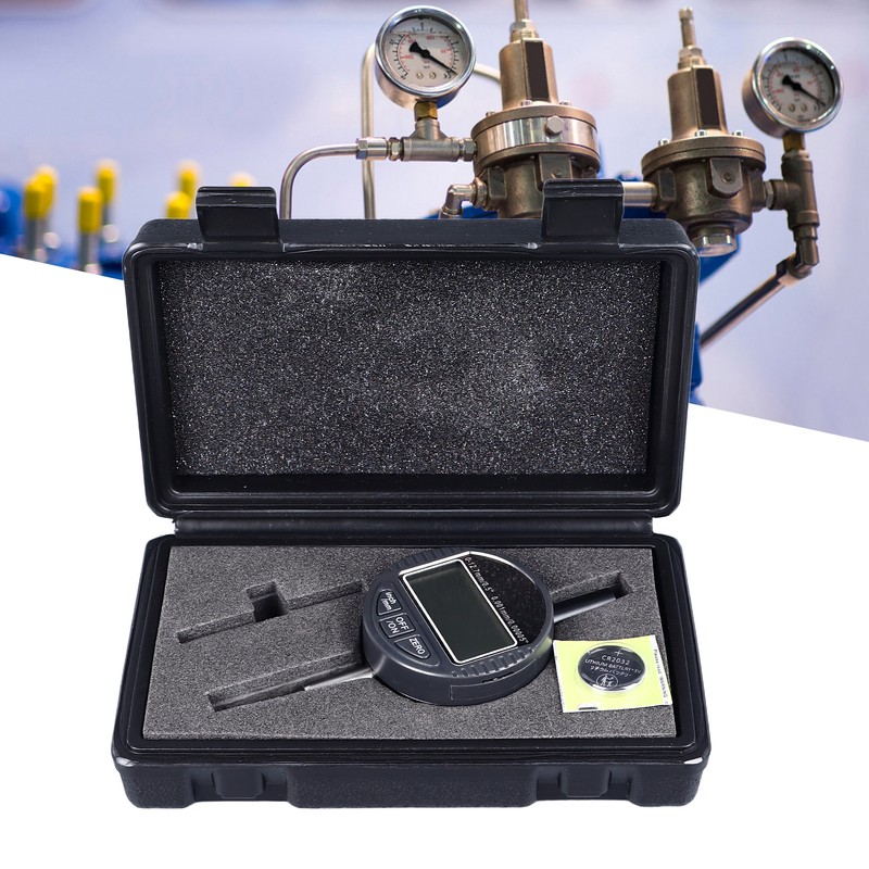 Digital Dial Indicator 0.001mm 0.00005in Resolution 0 To 12.7mm Range