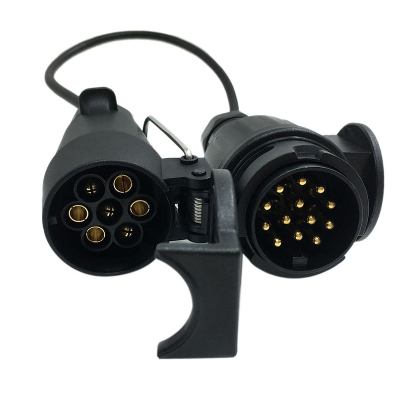 Tirol 12V 7 To 13 Pin Trailer with Cable Adapter