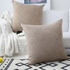 Kevin Textile Decor Burlap Natural Style Lined Linen Throw Pillow