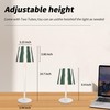 Mr. White Outdoor Waterproof Cordless Wireless Rechargeable Portable Top Touch