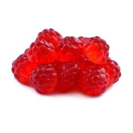 Gummy Raspberries Candy by Nuts To You | Chewy Raspberry-Flavored Gummies | Sweet Snack Treats | Made with Real Gelatin | Artificial Flavors (1 lb)