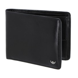 Golden Head Colorado RFID Protect Billfold Coin Wallet Black