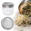 4 Pack Mesh Strainer Jar Stainless Steel Sprouting Jars Mason