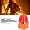 Firefighter Helmet Shock Resistance Emergency Rescue Safety Helmet with Fire