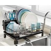 GSlife Dish Drying Rack for Kitchen Counter or in Sink