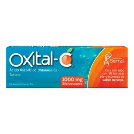 Oxital C Tableta 1000 Mg, 10 Tabletas