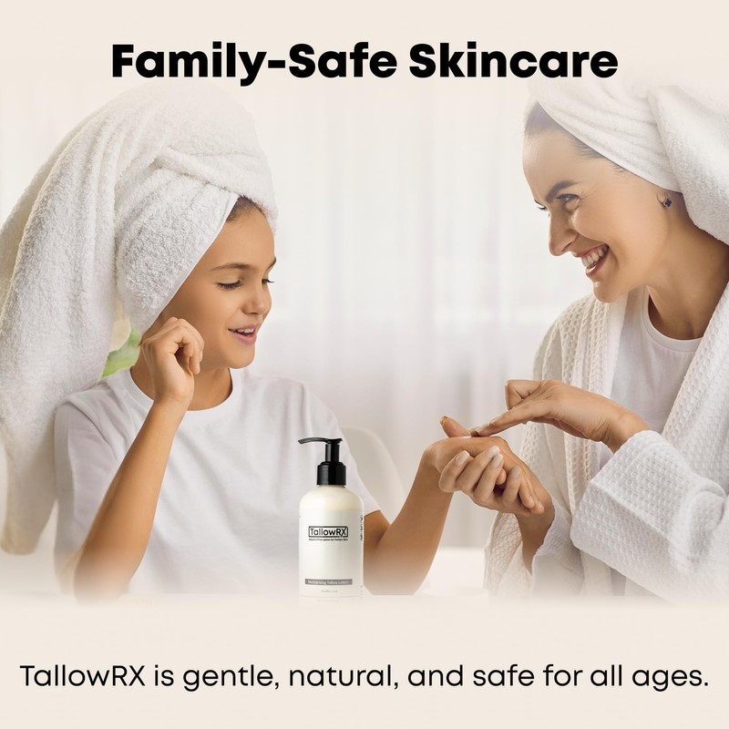 TALLOWRX Tallow Body Lotion – 100% Grass-Fed Beef Tallow for