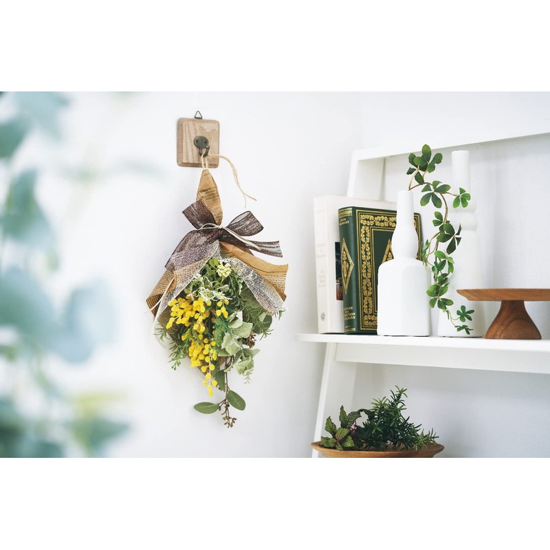 Tokyodo FM002193-zzz Artificial Flowers MAGIQ Bright Mimosa Yellow L 16.5