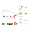 Cressi Flash Lady - Gafas de natación para Nadadores avanzados,