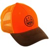 Beretta Men's Tobacco/Blaze Orange Upland Mesh Back Hunting Trucker Hat