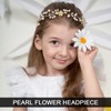 Fower Girl Headpiece Flower Girl Hair Accessory Flower Girl Headband