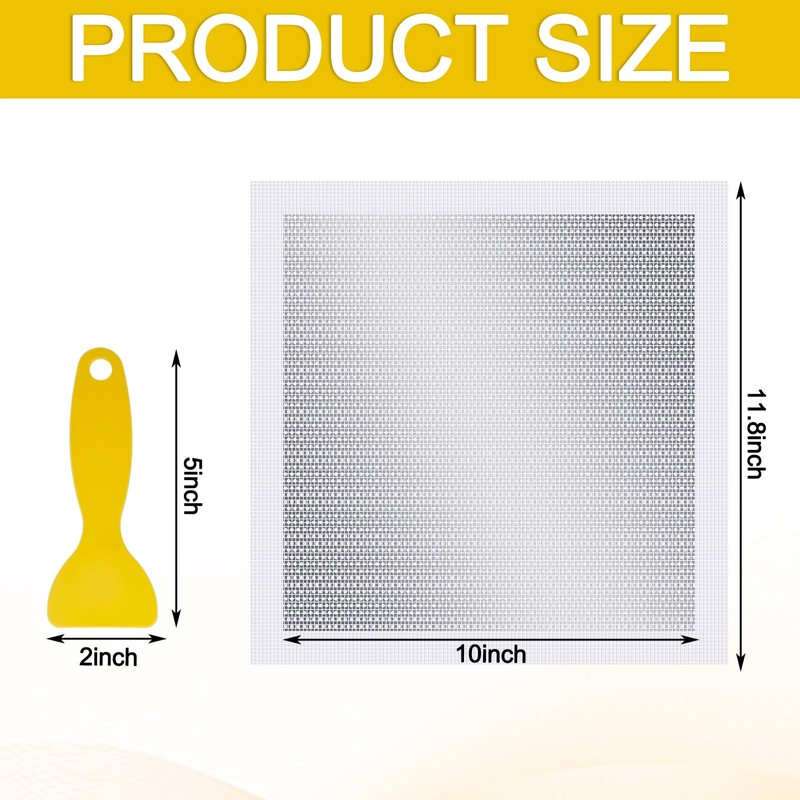 Yaocom 4 Pcs 10 x 10 Inch Drywall Repair Kit