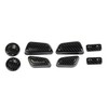 Fewshaw Carbon Fiber Front Seat Adjustment Button Panel Trim Accessories