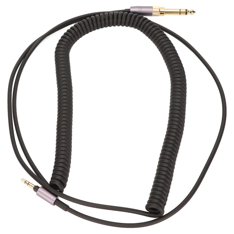 3.5mm Sound Spring Cable Retractable 9.8ft Plug and Play 3.5mm