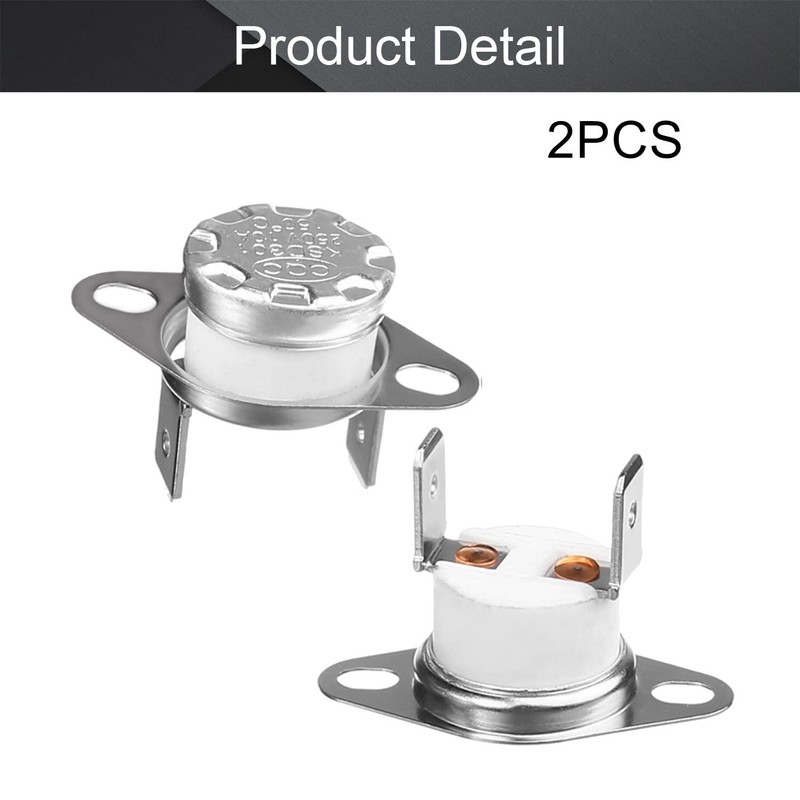 Fielect - 2 termostato KSD301 de 150 °C/330 °F, normalmente