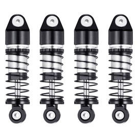 RCLIONS RC Car Shocks 33mm Oil Shock Absorber for AXIAL SCX24 Deadbolt JLU C10 Gladiator 1/24th RC Crawler Car Upgrade Parts