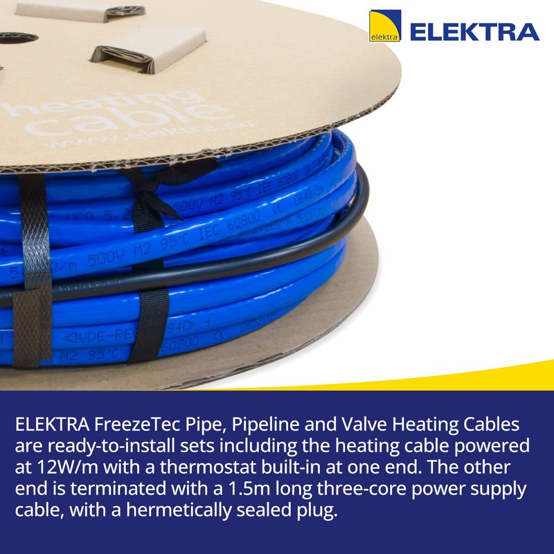 Elektra 2m Frost Protect Freezing Condensate Pipe - Condenser Boiler