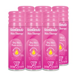 Skintimate Skintimate Skin Therapy Dry Skin Shave Gel for Women, 6 Pack | Skintimate Shaving Cream for Women, Womens Shaving Cream, Shaving Foam, Womens Shave Gel, Pack of 6, 7oz each