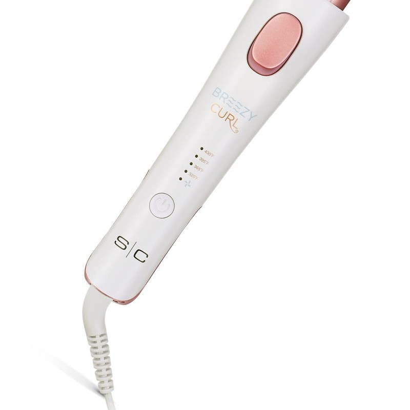 StyleCraft Breezy Curl 2-in1 Cool Air Hair Styler Tourmaline Ionic