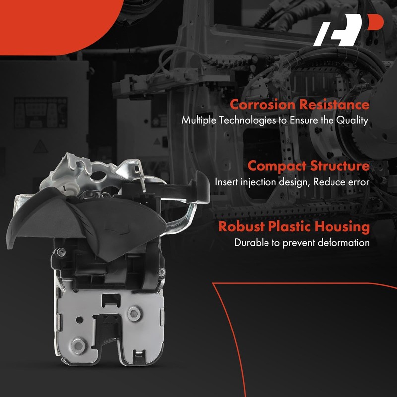 A-Premium Actuador de Cerradura de Tapa de Maletero Compatible con