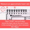 2PCS ECG 7 Step Ruler, Plastic Ruler for ECG/EKG Interpretation,