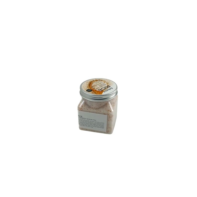 Javaz Exfoliante Facial y Corporal de Arroz, Hidrata, Aclara Manchas