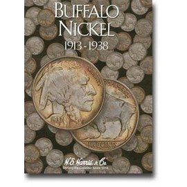 Harris Coin Folder - Buffalo Nickel Folder 1913-1938 - Ref#8HRS2678 by H.E. Harris