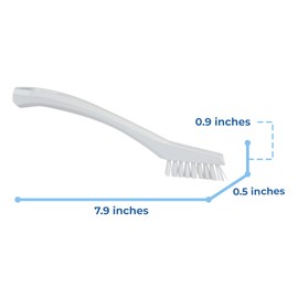 Kyowa Clean JBLR901 Vikan Detail Brush, Hard, White, Total Length: 7.9 inches (20 cm)