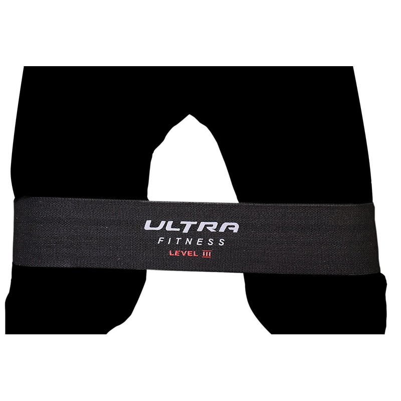 ULTRA FITNESS Hip Circle Glute Resistance BOOTY Band Premium Elastic