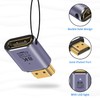 Poyiccot HDMI 2.1 Extension Adapter, 8K HDMI Converter Adapter, 48Gbps